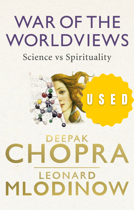 Book cover: War of the Worldviews by Deepak Chopra and Leonard Mlodinow – Science and Spirituality Debate