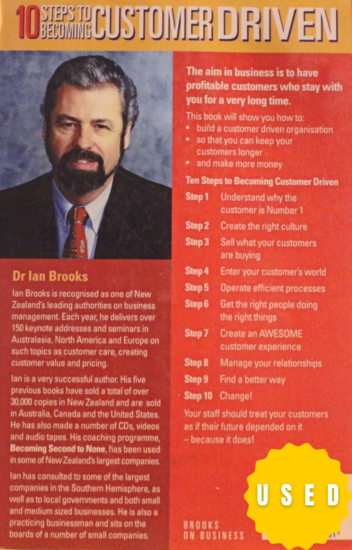 10 Steps to Becoming Customer Driven by Ian Brooks