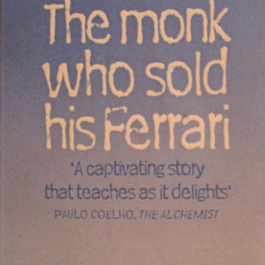 Cover of The Monk Who Sold His Ferrari by Robin S. Sharma – International bestselling self-help and spirituality book, used-good condition
